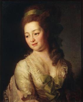 Portraet der Maria Alexejewna Djakowa 1778