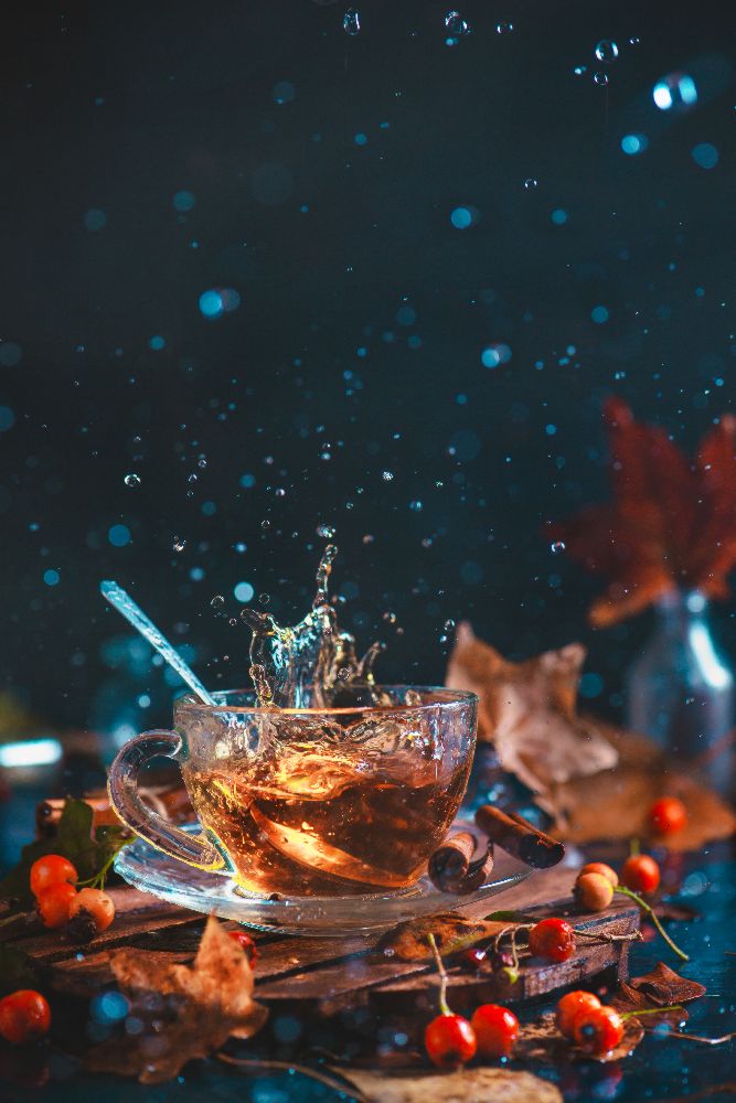 Herbst Teatime von Dina Belenko