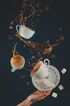 Kaffee-Durcheinander