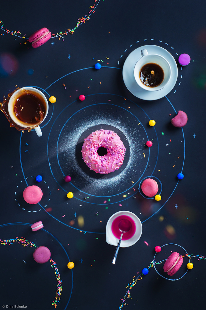 Weltraum-Donut von Dina Belenko