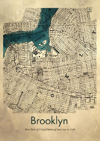 Brooklyn-Karte
