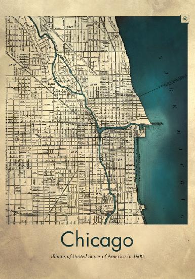 Chicago-Karte
