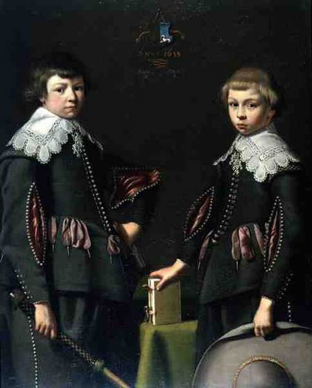 Two Young Boys von Dirck Santvoort
