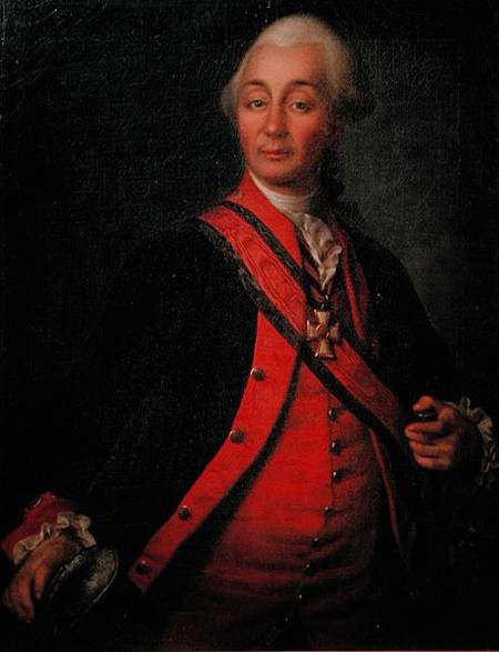 Portrait of Field Marshal Generalissimo, Count Aleksandr Vasilievich Suvorov (1729-1800) von Dmitri Grigor'evich Levitsky