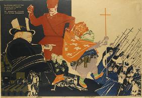 Die antisowjetische Pläne der Imperialisten und der Kirche prangern wir an! 1932