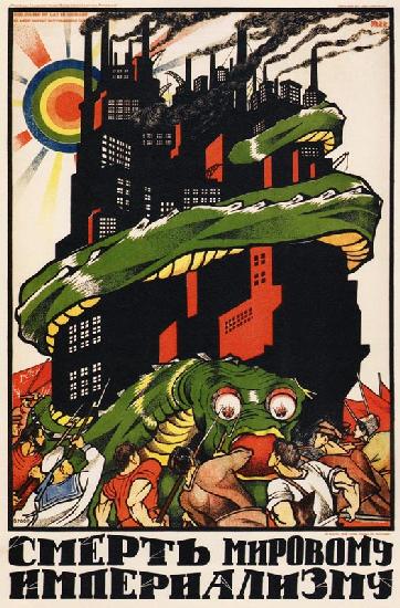 Tod dem Weltimperialismus (Plakat) 1920
