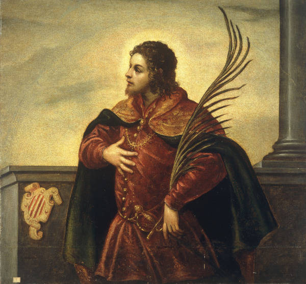D.Tintoretto, Hl.Maertyerer von Domenico Tintoretto