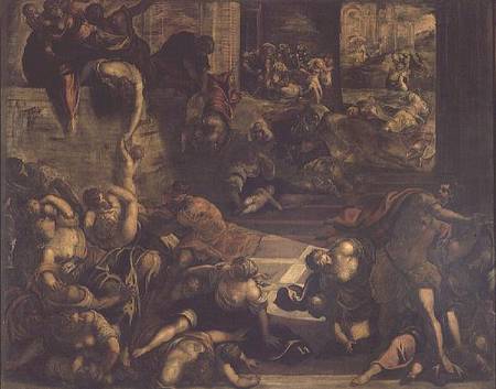 The Massacre of the Innocents von Domenico Tintoretto