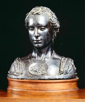 Bust of a gentleman (bronze) 1574