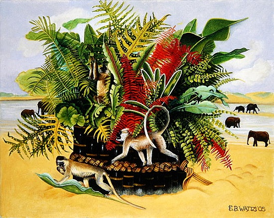 Jungle Still Life von E.B.  Watts