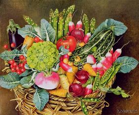 Summer Vegetables, 1995 (acrylic) 
