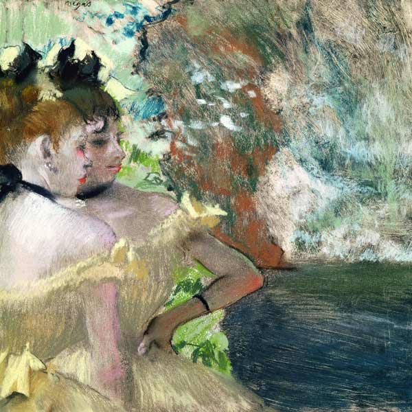 Dancers in the Wings von Edgar Degas