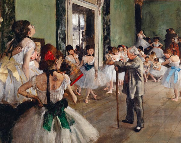 La classe de danse von Edgar Degas