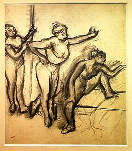 Three Dancers von Edgar Degas