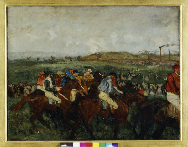 Gentlemen-Rennen von Edgar Degas