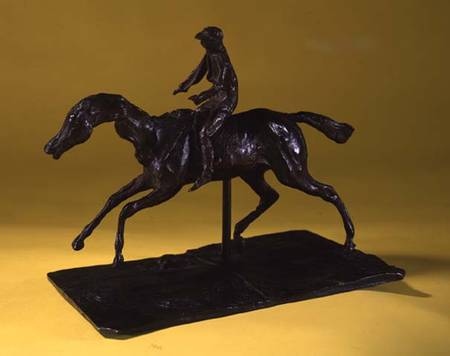 Jockey on a Horse von Edgar Degas