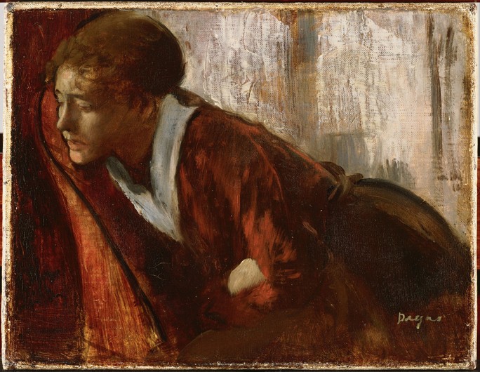 Melancholie von Edgar Degas