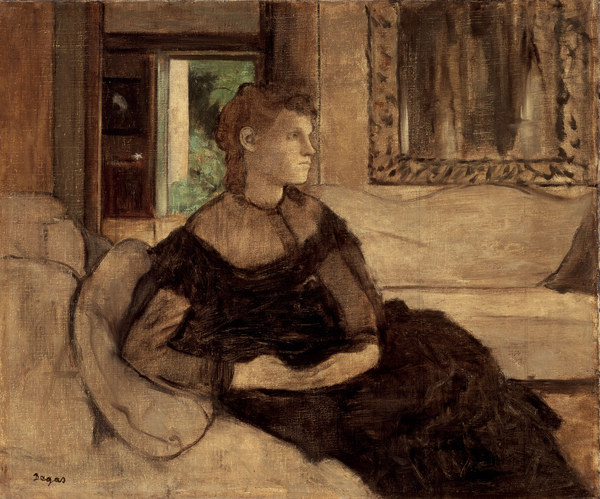 Mme Théodore Gobillard von Edgar Degas
