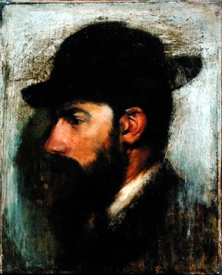Portrait of Henri Rouart (1833-1912) von Edgar Degas