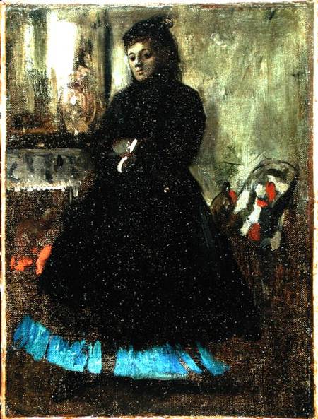 Portrait of Madame Ducros von Edgar Degas