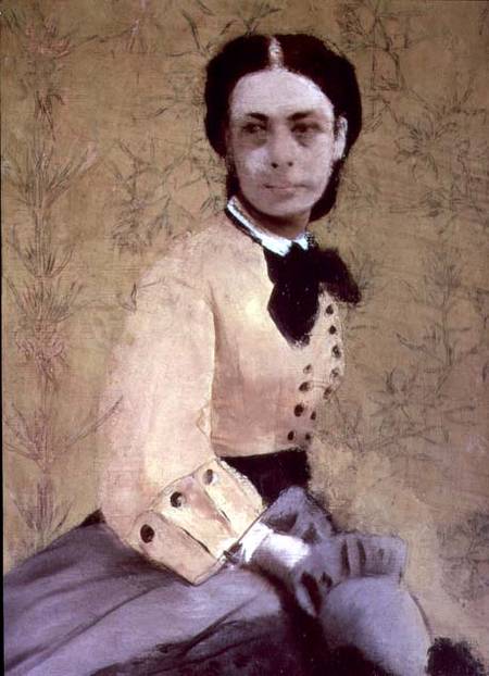 Portrait of Princess Pauline de Metternich von Edgar Degas