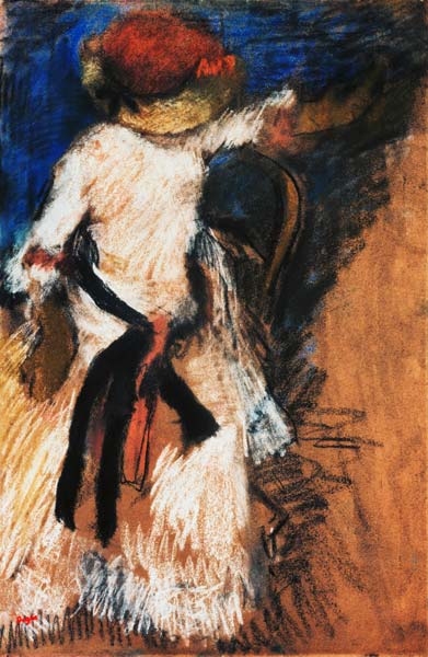 Femme assise von Edgar Degas