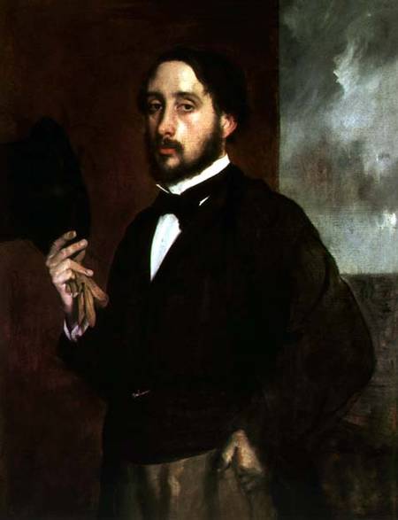 Self portrait von Edgar Degas