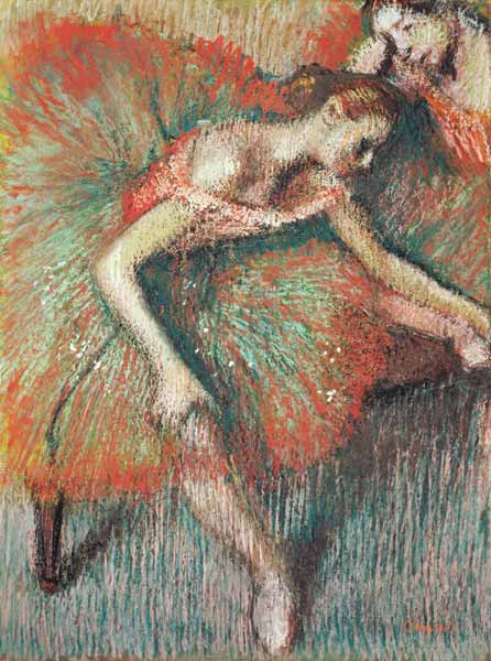 Sitzende Tänzerin von Edgar Degas
