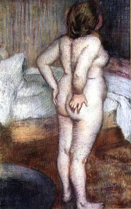 Standing Nude von Edgar Degas