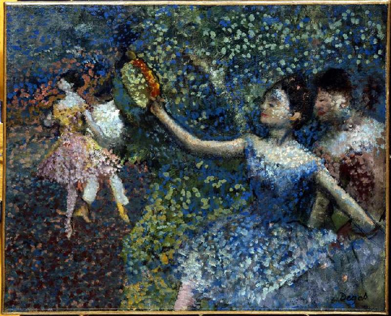 Tänzerin mit Tambourin von Edgar Degas