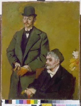 Bildnis der Herren Henri und Alexis Rouart. 1895