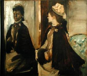 Madame Jeantaud in the mirror c.1875