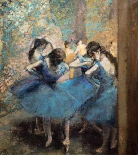 Die blauen Tänzerinnen 1890