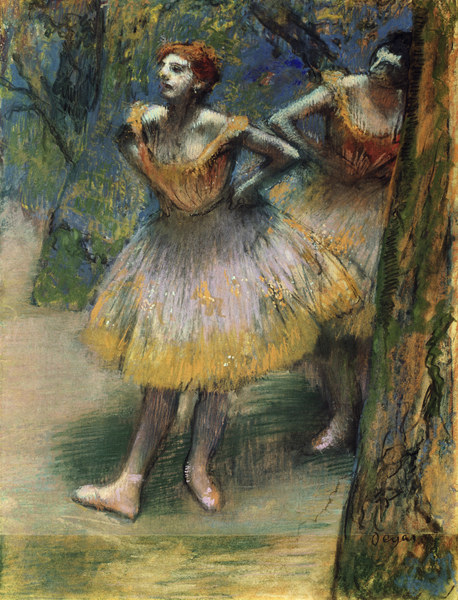 Zwei Tänzerinnen von Edgar Degas