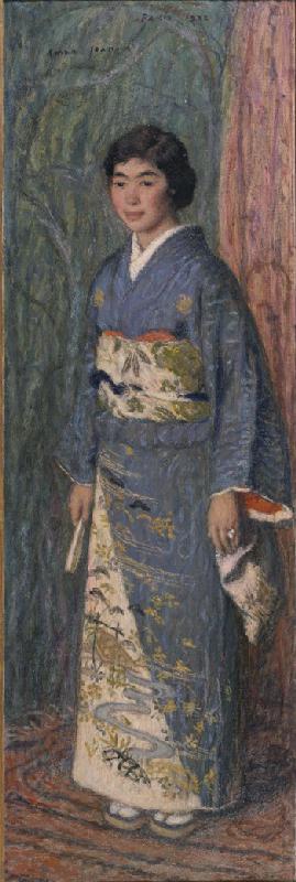 Bildnis einer Japanerin (Mrs. Kuroki) 1922