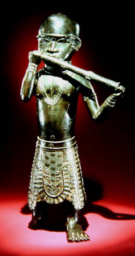 Hornblower, from Benin, Nigeria von Edo  Culture