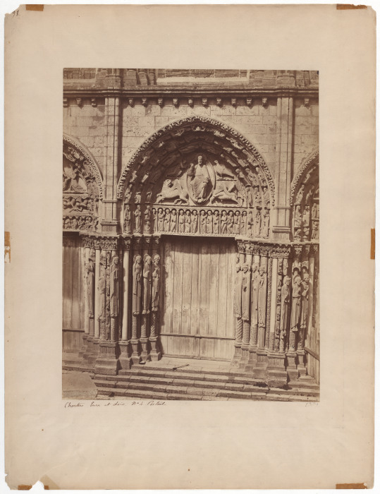 Chartres: Königsportal der Kathedrale von Édouard Baldus
