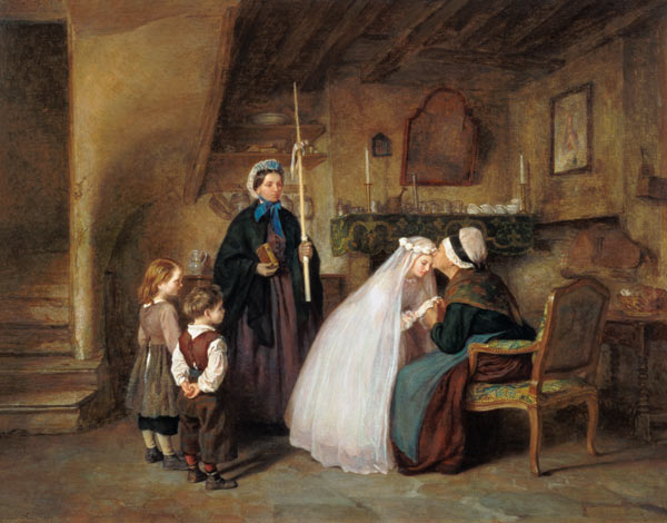 The First Communion von Edouard Frère