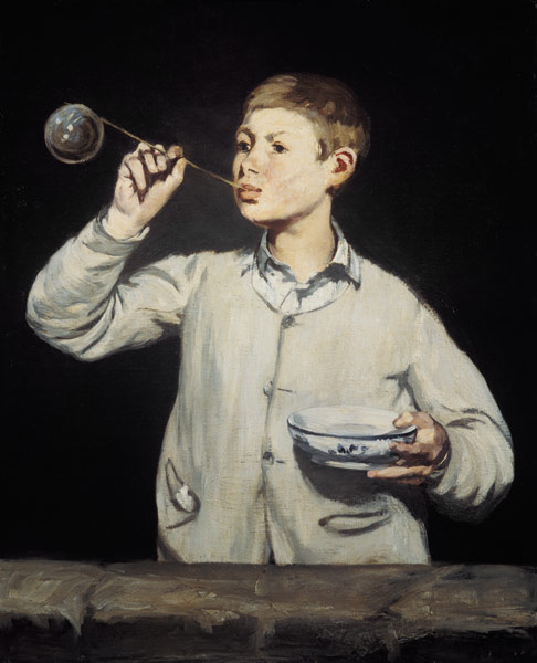 Die Seifenblasen von Edouard Manet