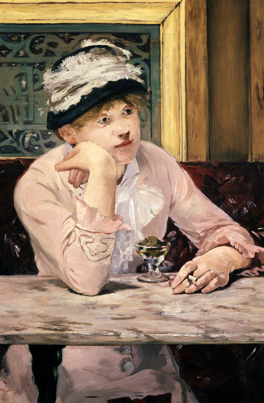 Der Pflaumenschnaps (La prune) von Edouard Manet