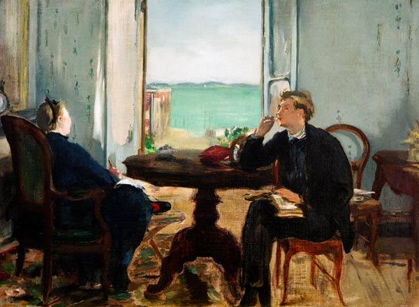 Interior at Arcachon von Edouard Manet