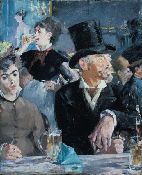 Le Café - le Concert. von Edouard Manet
