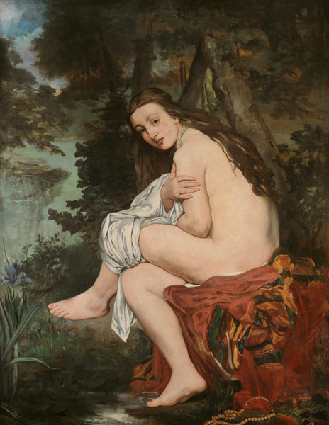 Die überraschte Nymphe von Edouard Manet
