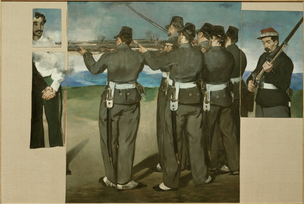 Erschiessung Maximilians v.Mex von Edouard Manet