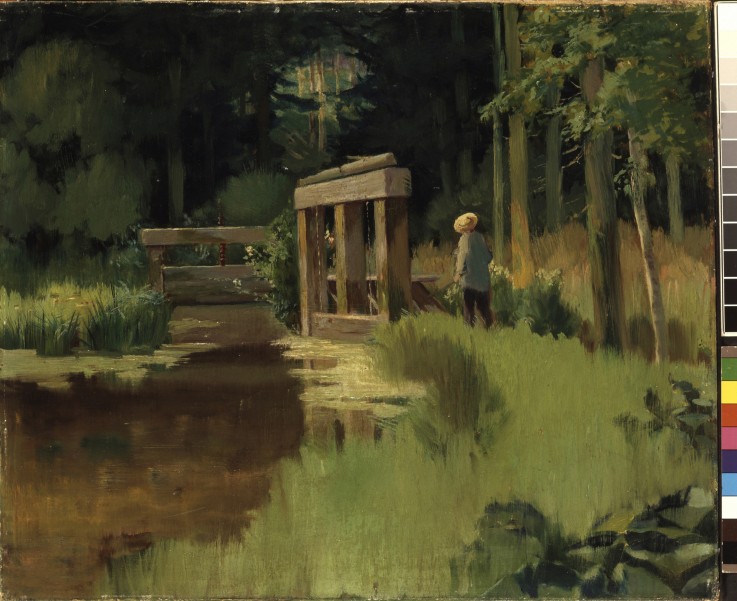 Im Park von Edouard Manet