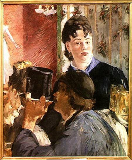 La Serveuse de Bocks von Edouard Manet