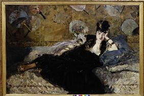 E.Manet, Die Dame mit den Faechern