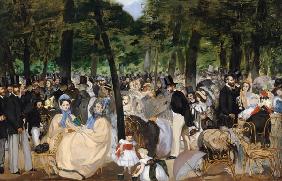 Musik im Tuileriengarten 1862