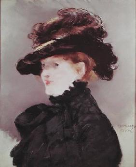 Portrait of Mery Laurent (1849-1900) 1882