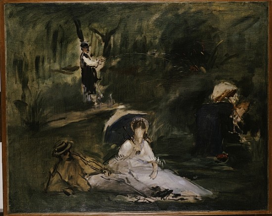 Under the Trees (The Outing in the Countryside) 1878 von Edouard Manet